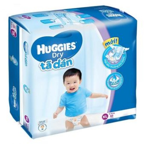 Bỉm Dán Huggies XL 62M