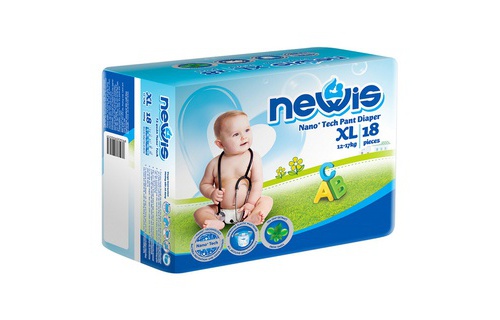 Bỉm quần Newis XL18