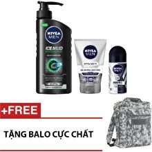 Bộ SP Nivea Men + balo cao cấp  82770
